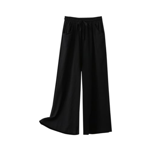 Casual Pants for Women, High Waisted Wide Leg Flattering Fit Comfortable Trousers for Daily Wear, Office, Travel