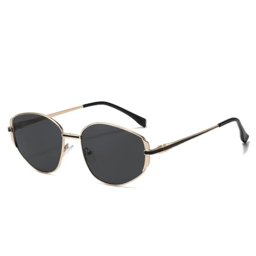 Lunettes de soleil de style mode avec monture en métal durable