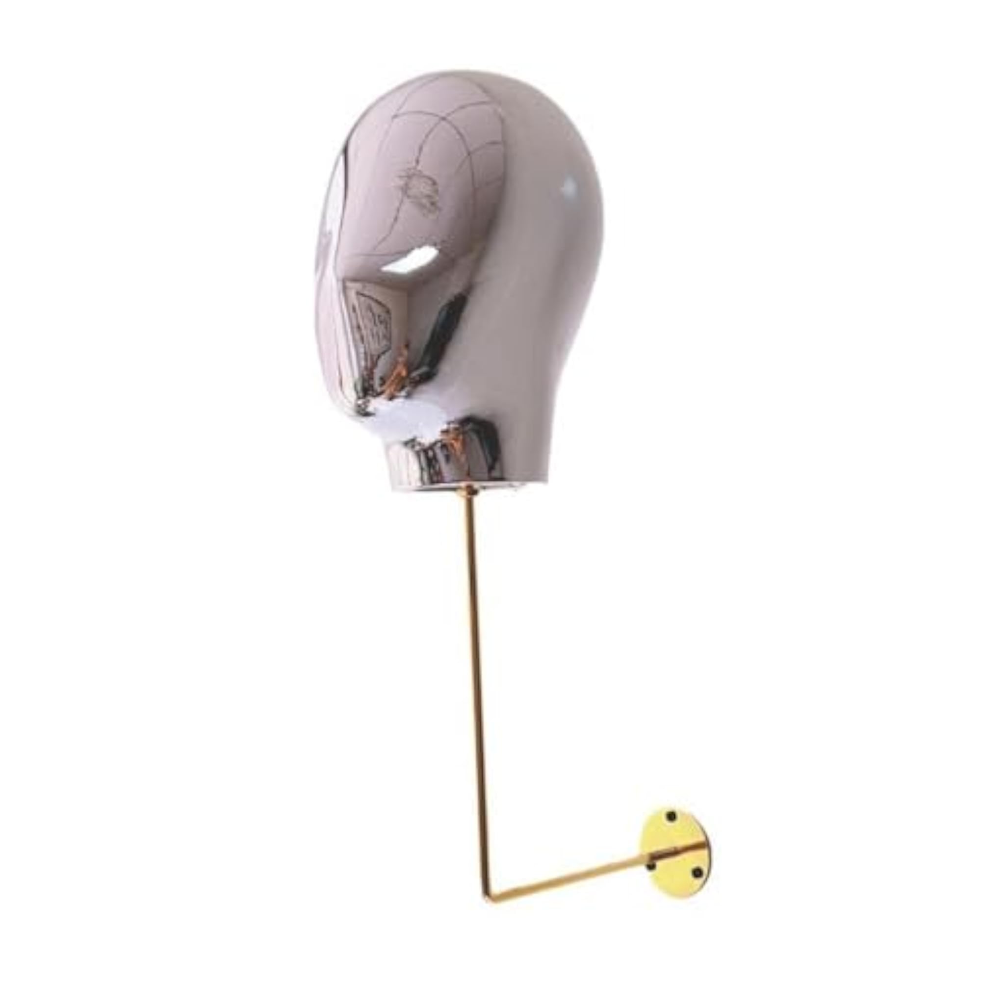 Wall Mounted Mannequin Head for Wig Display