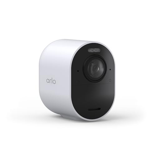 Arlo Ultra Add-on Security Camera 4k Hdr (3rd Gen, 2025 Release) - Requires S...