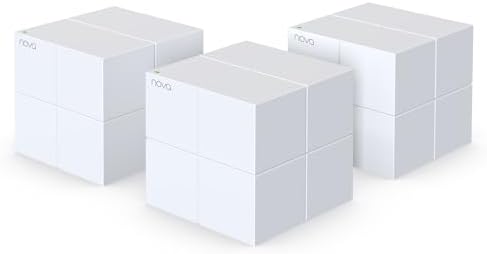 Tenda MW6 Gigabit Dual Band Mesh WiFi System for Whole Home