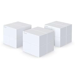Tenda Nova MW6 WiFi Mesh, Dual Band AC1200, 2 Porte Ethernet Gigabit, Modalità Router e Access Point, Parental Control, 3 Pezzi con Copertura 300m