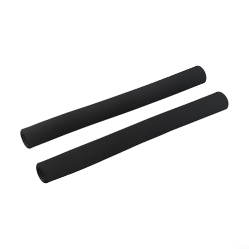 Schaumstoff-Gummigriff-Ersatz-Set für Rasenmäher Lenkhebel mit Soft-Touch-Komfort-Design, schwarz, 24,9 cm Länge, 1,9 cm Innendurchmesser, 2 Stück