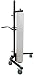 Mobile Vertical Pallet Wrapping Dispenser - Fits Rolls from 48