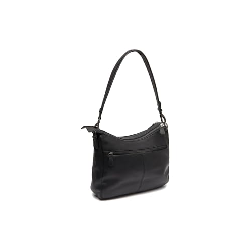 Bolso bandolera Tivra: bolso de hombro negro para mujer 5