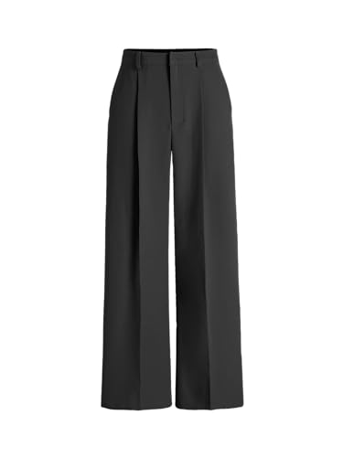 CIDER High Waist Pleated Wide Leg Pants