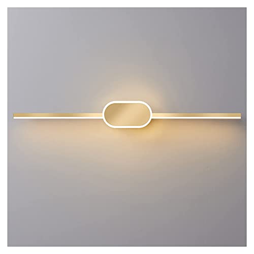 Aplique LED dorado de 41cm para espejo de baño y maquillaje en hoteles