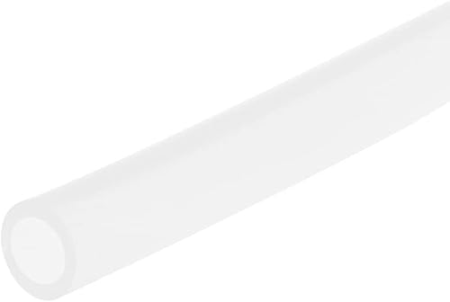 uxcell Tubo de silicona, 932 pulgadas (0.276 in) de diámetro interior x 716 pulgadas de diámetro exterior de 3.3 pies (3.3 ft), manguera de aire