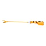 Cattle Prod Stick, Rechargeable Waterproof Livestock Prod, 4400mA Lithium Battery, About 7,000 Electric Shocks, for Repelling Cattle Sheep Horses Donkeys Pigs (31.5in)