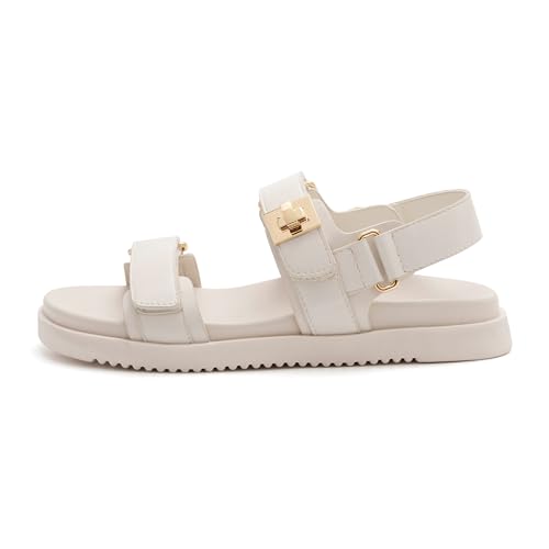 Image of vodvob Women's Platform Sandals Cushioned Footbed Open Toe Walking Summer