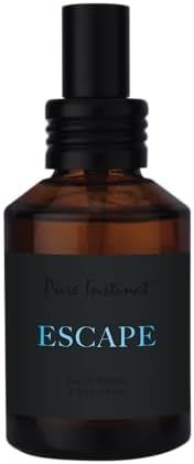 Pure Instinct ESCAPE The Original Pheromone Infused Essential Oil Perfume Cologne - Men's Collection - TSA Ready (Spray Bottle 2 Fl. Oz./60mL)