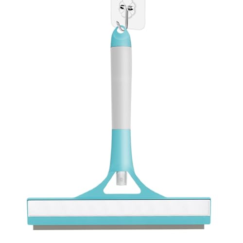 Spray Squeegee – Window Scrubber With Integrated Spray Bottle For Streak- Cleaning | Mirror Wiper For Glass Doors, Car Windshield, Shower Panels, Easy Use Squeegee For Home And Bat