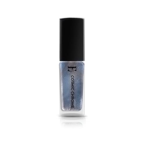 Image of Ellement Co Cosmic Chrome Nail Polish 10ml | Metallic Silver Blue Shade | Chrome Finish | High Shine | Quick Drying | Long Lasting | Chip Resistant | Vegan | Nail Lacquer & Nail Paint for Women