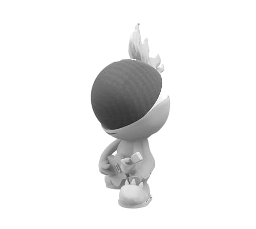 Splin Suporte Stand De Mesa para Alexa Smart Speaker Echo Dot 5 ou 4 -Amazon- Star Boy (branco)