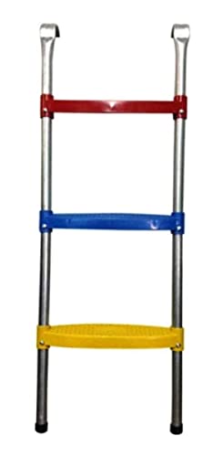 Escada Para Pula Pula e Cama Elastica Com 3 Degraus Antiderrapante Compatível com todos os tamanhos