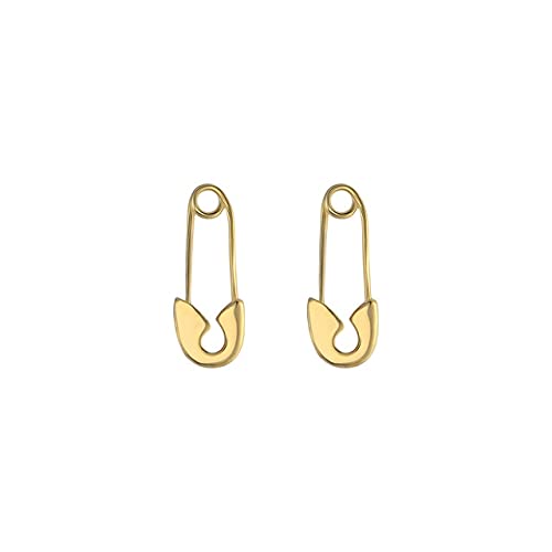 ISCBAFYX 100% echte Pin-Ohrhaken-Bolzenohrringe für Frauen, Zirkon-Piercing-Ohrring-Schmuck
