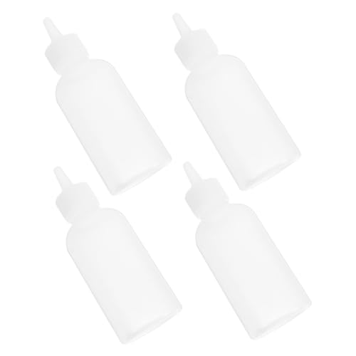 BCOATH 4pcs Animal Milk Bottle Small Pet Nursing Bottle Baby Bottle for Animals 120ml Leak Feeding Set