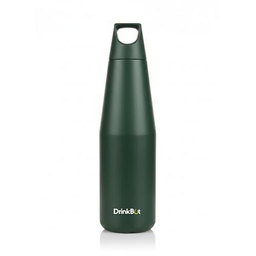 Image of Myst - Double Wall Stainless Steel Water Bottle | Vacuum Insulated | Hot & Cold | Leakproof & Durable | (Olive Green, 1080 ml)