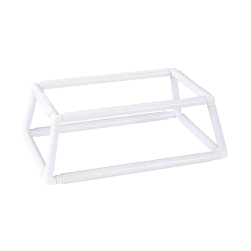 Soporte de bastidor de bordado para bordar en el sofá con este bastidor de regazo cómodo 6
