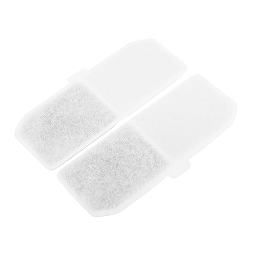 PERSELOSO 10個 ペット用飲水器交換用フィルター 活性炭入り水質浄化スポンジ 水の不純物除去 衛生的な循環水維持