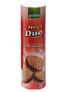 Biscuits Mega Duo au Chocolat Format Familial - Pack de 20 x 500g pour les stocks