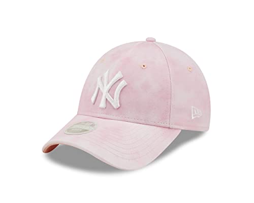 New Era New York Yankees MLB Tie Dye Pink 9Forty Adjustable Women Cap - One-Size