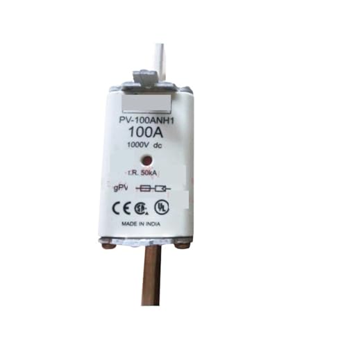 Fusible PV-100ANH1 protection solaire 100A 1kV DC taille NH1