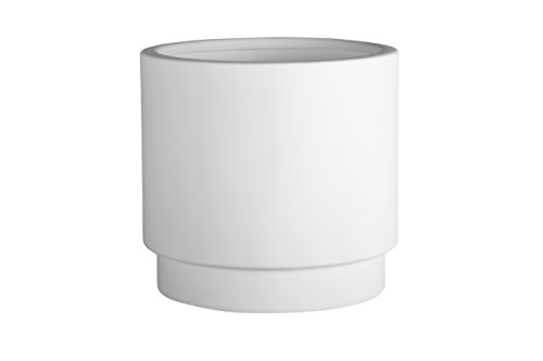 Hobby Flower Basic - Maceta Redonda con Sistema de Auto-riego, 35 x 35 cm, Color Blanco Cover