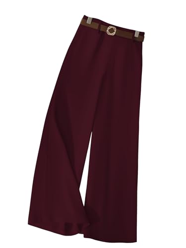 Image of KERI PERRY Trousers for Woman Pants Women's Formal Office Korean | Black Track Pant Beige| Straight | Cotton Spandex Stretchable Trouser | High-Waisted Bottom Wear