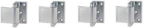 PEMKO PDL26D/15 Privacy Door Latch, Satin Chrome/Satin Nickel Finish, 1-1/2" x 2-3/4" Width, 2-3/16" Height (4)