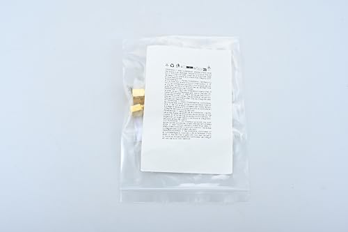 gohantee R12 R22 to R134a Adapters, R134A Refrigerant Tank/Vacuum Pump Port Connection Adapters 1/4" Flare Female x 1/2" Male R134A Refrigerant Refrigeration Handling Charging Tool