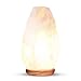 Himalayan Glow 1041 Rare Large Natural White Himalayan Salt lamp, ETL Listed Dimmer Switch with 2 Free Light Bulbs by WBM, (5-7 Lbs)