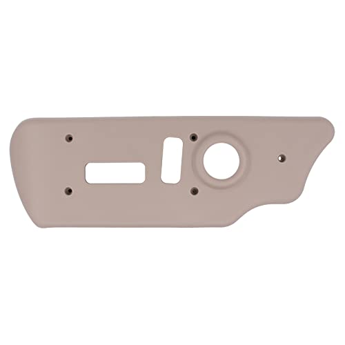 Panel de bisel para interruptor de asiento de 8 vías NewYall con acabado marrón neutro refinado