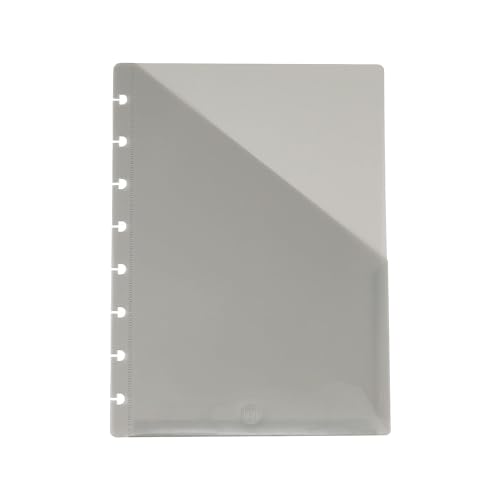 Staples 886240 Arc System Dual Pocket Dividers 6-1/5-Inch x 8-3/5-Inch Smoke 2/PK (20017)