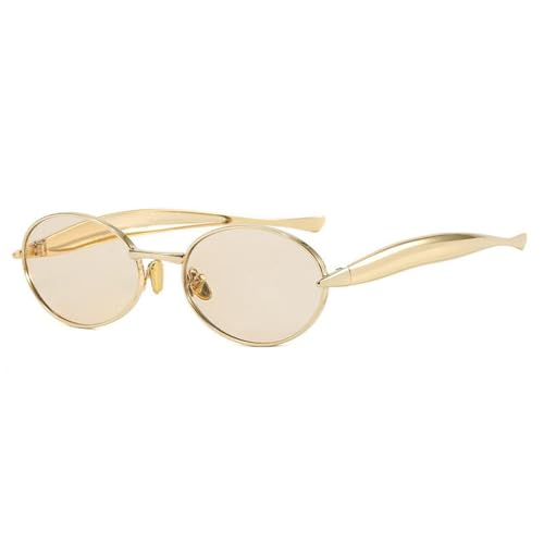Lunettes de soleil polarisées à monture ovale et finition élégante