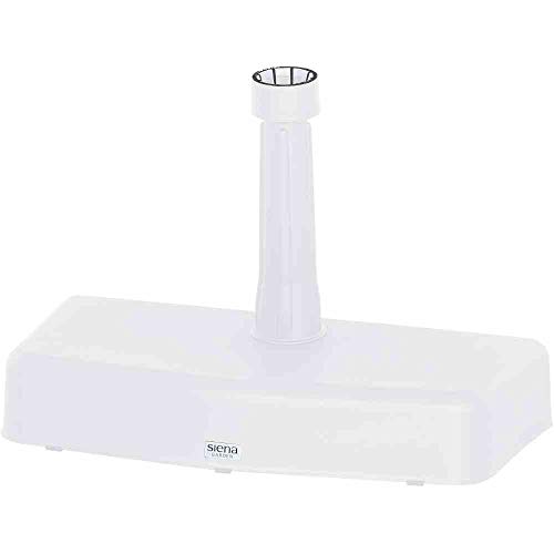 Siena Garden Kunststoff Schirmständer, weiß
