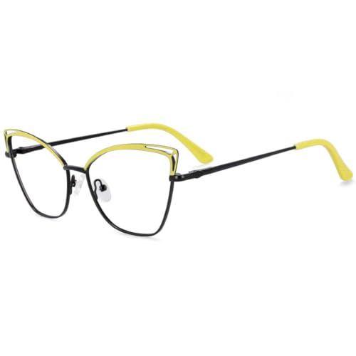 Lunettes œil de chat tendance pour femme - Modèle noir chic