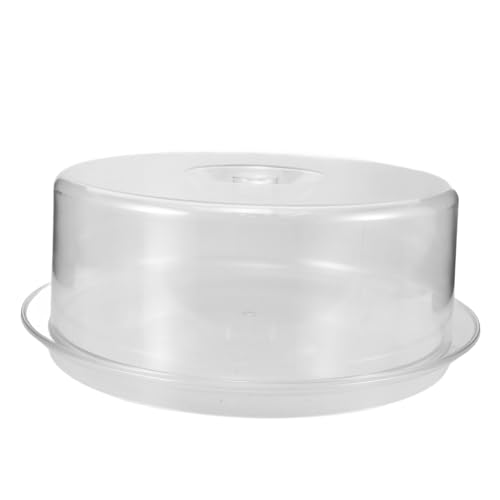 STOBAZA Reusable Plastic Cake Plate Cover Dessert Tray Lid Cake Cover Dome Food Preserver Self-service Buffet