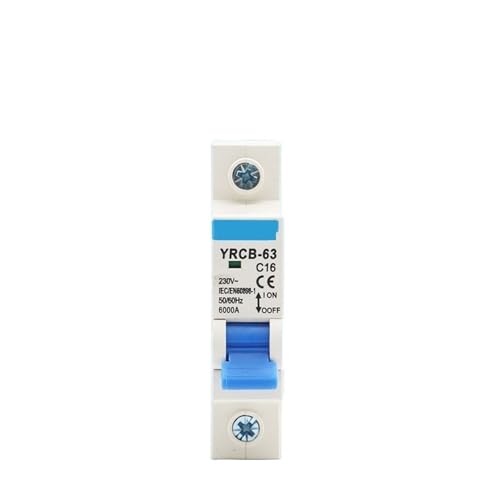 Disjoncteur 6A 10A 16A 20A 32A AC 230V pour tableau électrique résidentiel