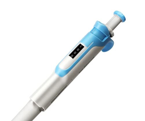 DLAB HiPette Mechanical Autoclavable Pipette, Single-Channel, Adjustable Volume, 1 Piece/Case
