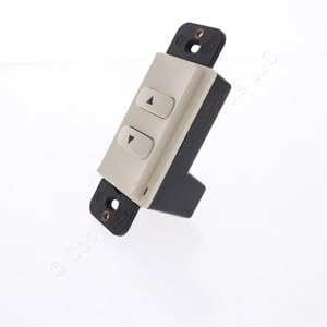 #US Lt Almond Load Logic Room Controller Switch Raise/Lower UTP RJ45 RCSRLLA