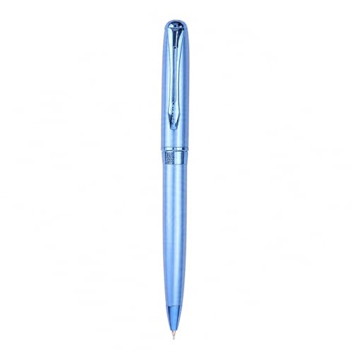 Image of Submarine 3026 Premium Metal Ball Pen, Blue Body, Combo Pack Of 2 Ideal Gift for him /her, Perfect for corporate gifting, Blue Ink Refill