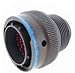 DEUTSCH AFD57-14-18PY-6141 CIRCULAR CONNECTOR, PLUG, 18 POSITION, 14-18, IN LINE