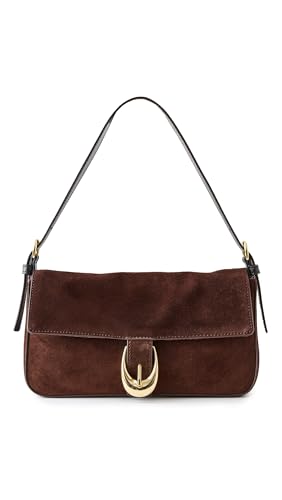 STAUD Women's Harlow Bag, Mahogany, Brown, One Size