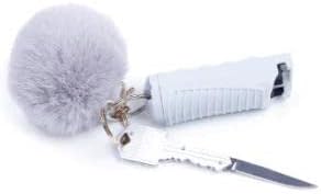 Llavero en aerosol de pimienta con liberación rápida, sin llave