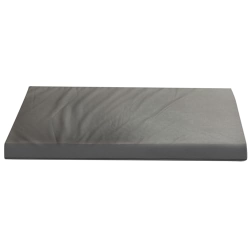 室外用 犬用 ベッド | 58 X 43 X 7 cm フランネル 洗える マット | 犬用クレートベッド - 小型犬用 猫用 キャンプ用 屋内用 オールシーズン トイレトレーニング 介護用