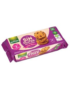 Cookies chocolatés sans gluten et sans sucres | Pack de 12 x 130g pour coeliaques
