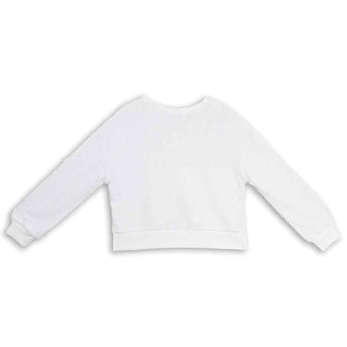 Speechless Girls' Long Sleeve Shaggy Knit High Low Top2