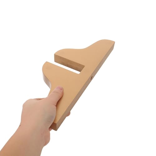 Support pliable en bois pour paravent : lot de 2 bases stables - 5