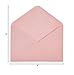 Sustainable Greetings 4x6 Blank Cards & Envelopes - Printer-Friendly Designs & Card Making Supplies - Secure-Seal Pink & Mailing Envelopes - Versatile Invitations - 48 Pack, 4 x 6 in, Pink